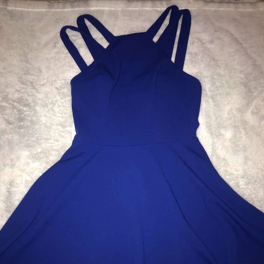 Super cute royal blue dress!